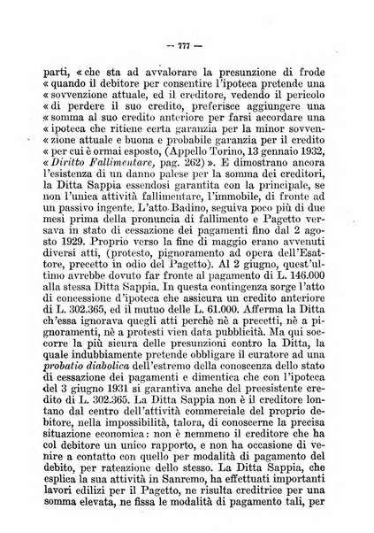 Il diritto fallimentare e delle società commerciali rivista di dottrina e giurisprudenza