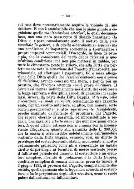 Il diritto fallimentare e delle società commerciali rivista di dottrina e giurisprudenza