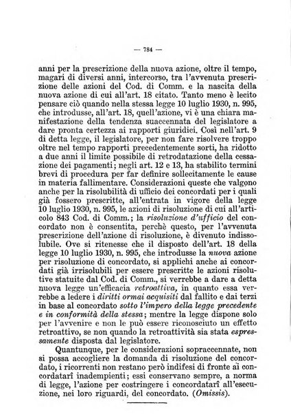 Il diritto fallimentare e delle società commerciali rivista di dottrina e giurisprudenza