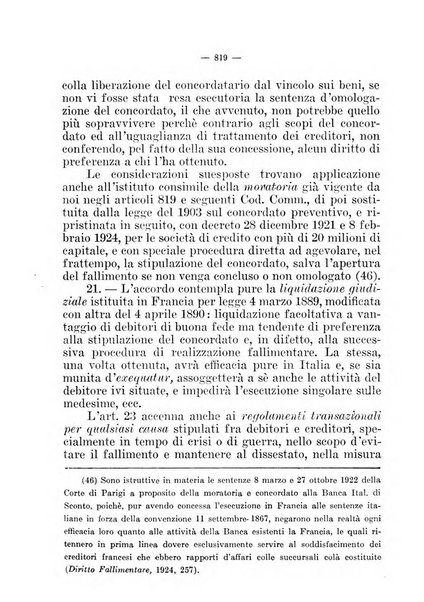 Il diritto fallimentare e delle società commerciali rivista di dottrina e giurisprudenza