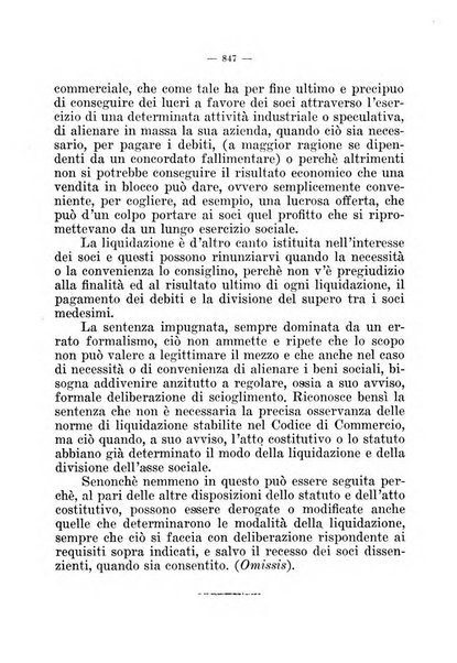 Il diritto fallimentare e delle società commerciali rivista di dottrina e giurisprudenza