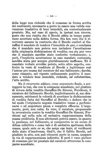 Il diritto fallimentare e delle società commerciali rivista di dottrina e giurisprudenza