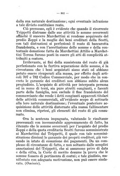 Il diritto fallimentare e delle società commerciali rivista di dottrina e giurisprudenza