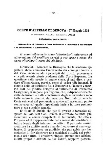 Il diritto fallimentare e delle società commerciali rivista di dottrina e giurisprudenza