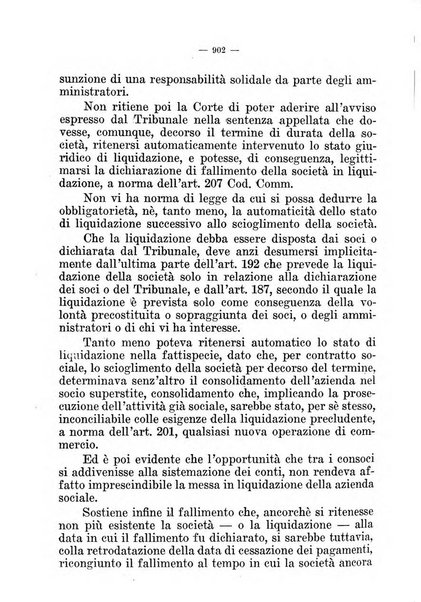 Il diritto fallimentare e delle società commerciali rivista di dottrina e giurisprudenza