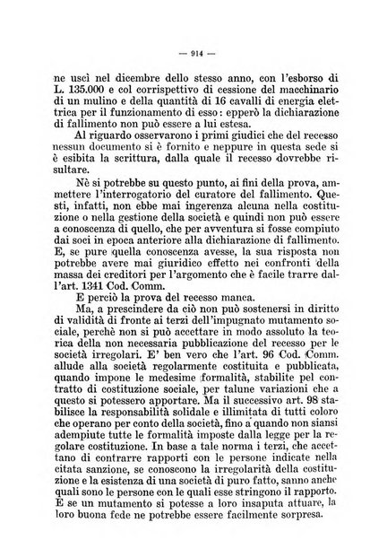 Il diritto fallimentare e delle società commerciali rivista di dottrina e giurisprudenza