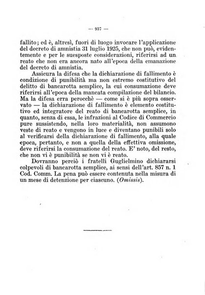 Il diritto fallimentare e delle società commerciali rivista di dottrina e giurisprudenza