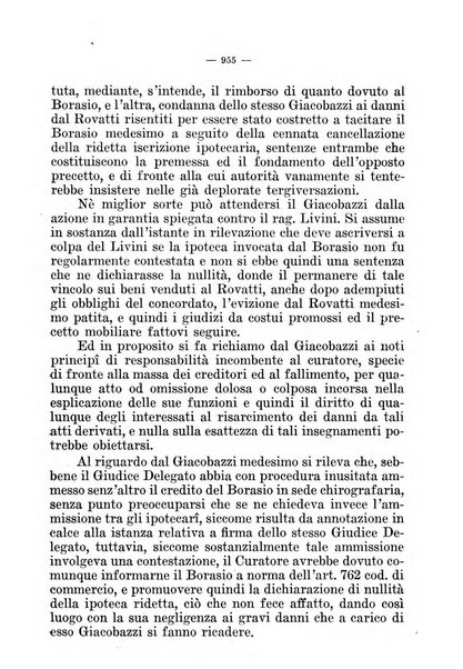 Il diritto fallimentare e delle società commerciali rivista di dottrina e giurisprudenza