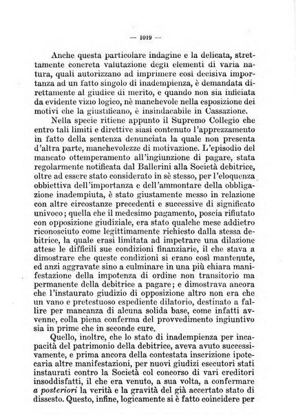 Il diritto fallimentare e delle società commerciali rivista di dottrina e giurisprudenza