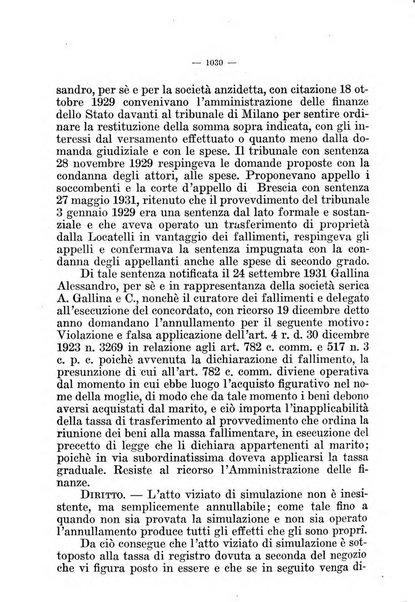 Il diritto fallimentare e delle società commerciali rivista di dottrina e giurisprudenza