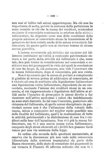 Il diritto fallimentare e delle società commerciali rivista di dottrina e giurisprudenza