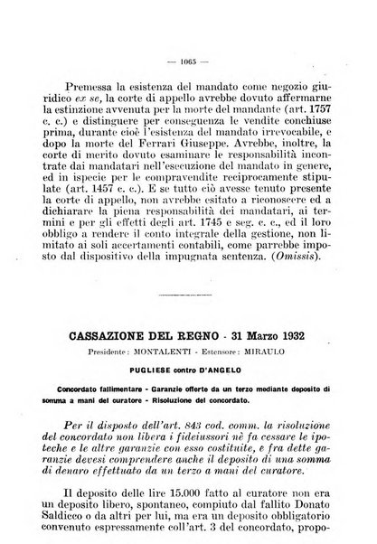 Il diritto fallimentare e delle società commerciali rivista di dottrina e giurisprudenza