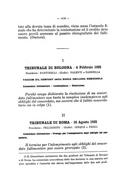 Il diritto fallimentare e delle società commerciali rivista di dottrina e giurisprudenza