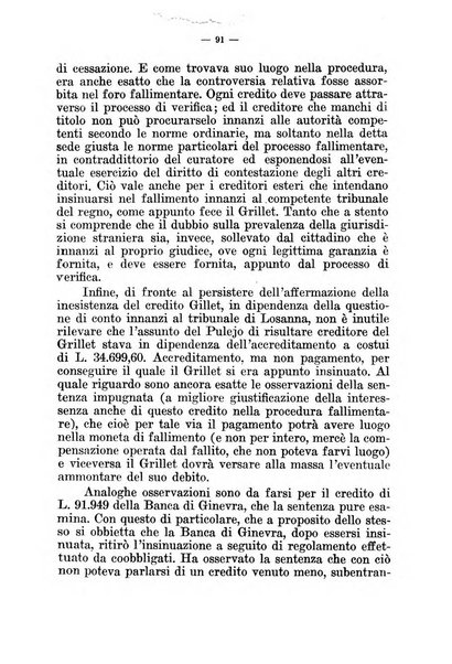 Il diritto fallimentare e delle società commerciali rivista di dottrina e giurisprudenza