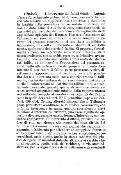 Il diritto fallimentare e delle società commerciali rivista di dottrina e giurisprudenza