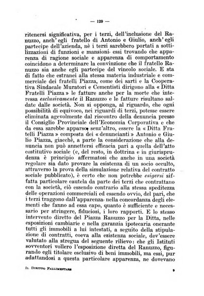 Il diritto fallimentare e delle società commerciali rivista di dottrina e giurisprudenza