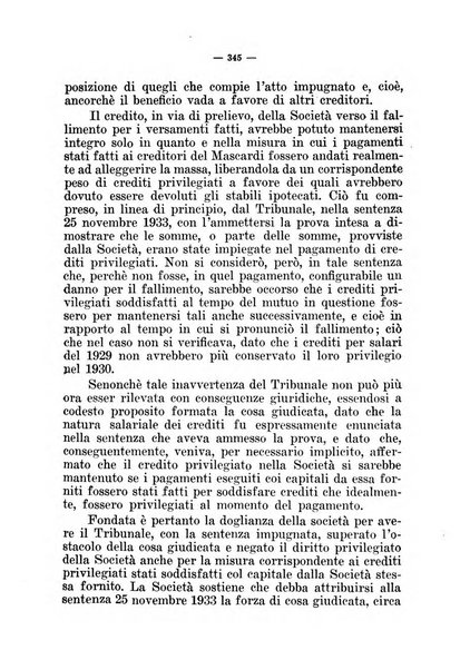 Il diritto fallimentare e delle società commerciali rivista di dottrina e giurisprudenza