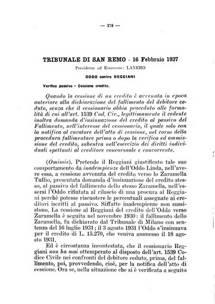 Il diritto fallimentare e delle società commerciali rivista di dottrina e giurisprudenza