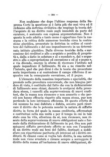 Il diritto fallimentare e delle società commerciali rivista di dottrina e giurisprudenza