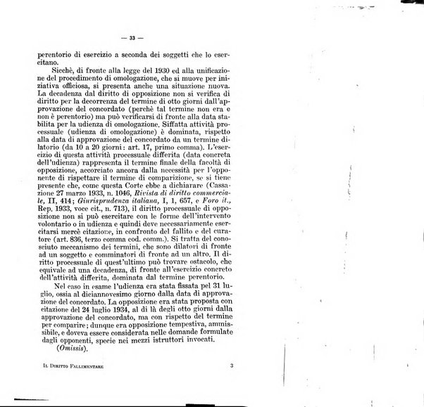 Il diritto fallimentare e delle società commerciali rivista di dottrina e giurisprudenza