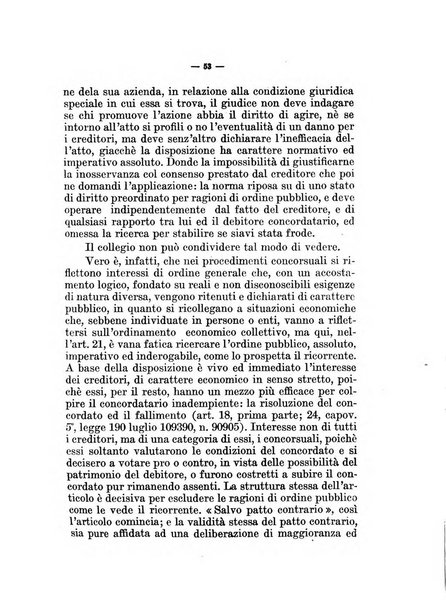 Il diritto fallimentare e delle società commerciali rivista di dottrina e giurisprudenza