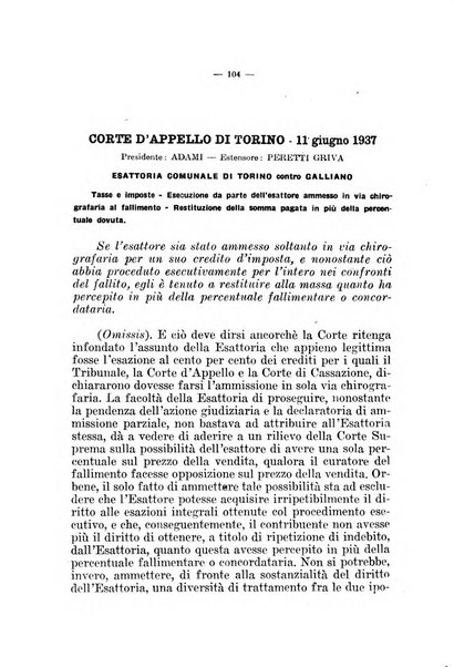 Il diritto fallimentare e delle società commerciali rivista di dottrina e giurisprudenza