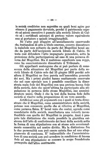 Il diritto fallimentare e delle società commerciali rivista di dottrina e giurisprudenza