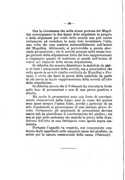 Il diritto fallimentare e delle società commerciali rivista di dottrina e giurisprudenza