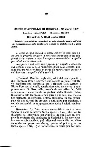 Il diritto fallimentare e delle società commerciali rivista di dottrina e giurisprudenza