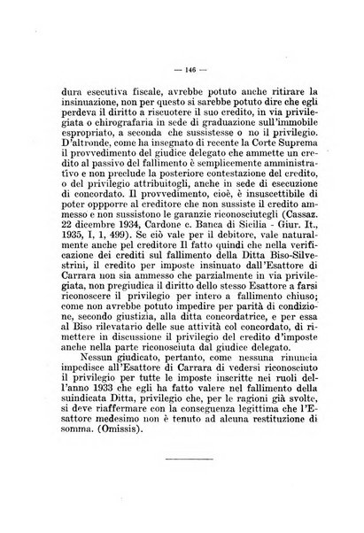 Il diritto fallimentare e delle società commerciali rivista di dottrina e giurisprudenza