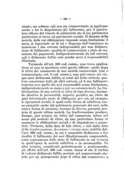 Il diritto fallimentare e delle società commerciali rivista di dottrina e giurisprudenza