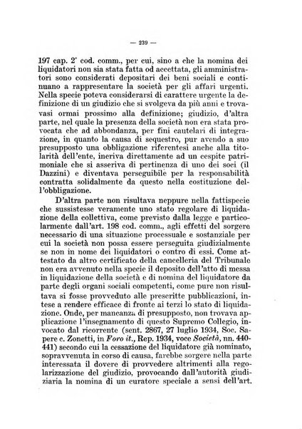 Il diritto fallimentare e delle società commerciali rivista di dottrina e giurisprudenza