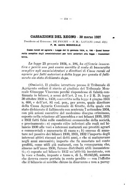 Il diritto fallimentare e delle società commerciali rivista di dottrina e giurisprudenza