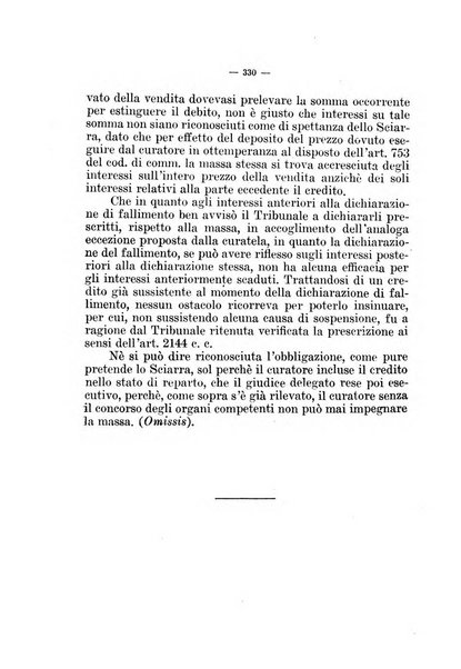 Il diritto fallimentare e delle società commerciali rivista di dottrina e giurisprudenza