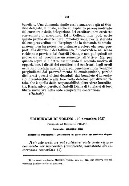 Il diritto fallimentare e delle società commerciali rivista di dottrina e giurisprudenza