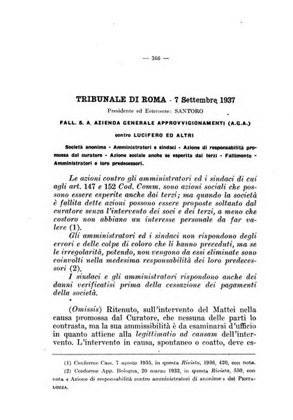 Il diritto fallimentare e delle società commerciali rivista di dottrina e giurisprudenza