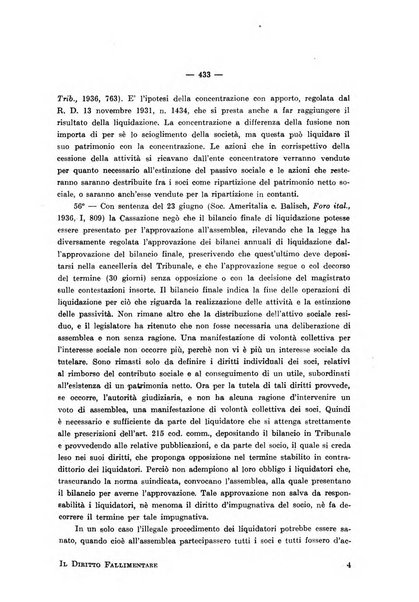 Il diritto fallimentare e delle società commerciali rivista di dottrina e giurisprudenza