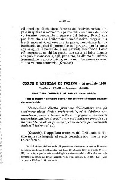 Il diritto fallimentare e delle società commerciali rivista di dottrina e giurisprudenza