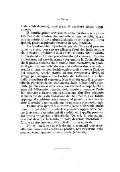 Il diritto fallimentare e delle società commerciali rivista di dottrina e giurisprudenza