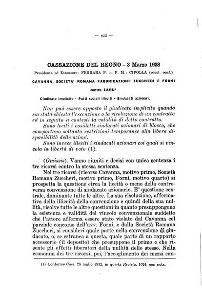 Il diritto fallimentare e delle società commerciali rivista di dottrina e giurisprudenza