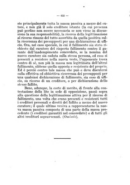 Il diritto fallimentare e delle società commerciali rivista di dottrina e giurisprudenza