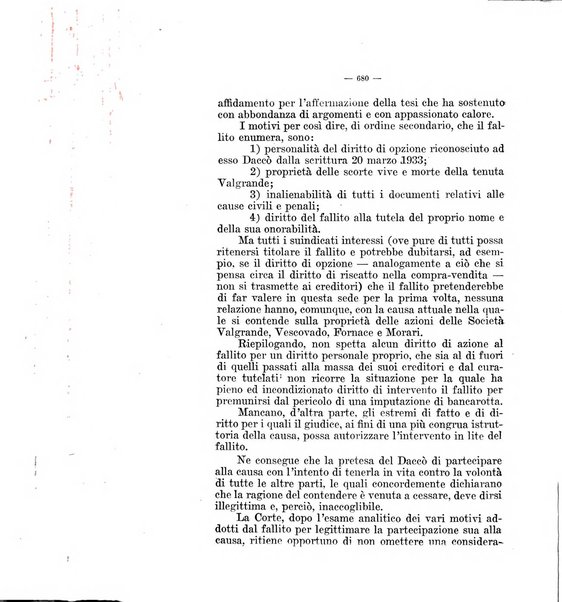 Il diritto fallimentare e delle società commerciali rivista di dottrina e giurisprudenza