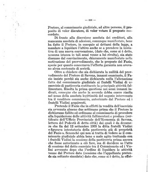 Il diritto fallimentare e delle società commerciali rivista di dottrina e giurisprudenza