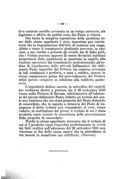 Il diritto fallimentare e delle società commerciali rivista di dottrina e giurisprudenza