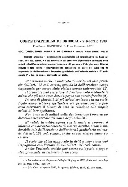 Il diritto fallimentare e delle società commerciali rivista di dottrina e giurisprudenza