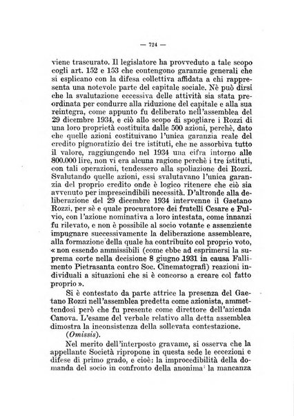 Il diritto fallimentare e delle società commerciali rivista di dottrina e giurisprudenza