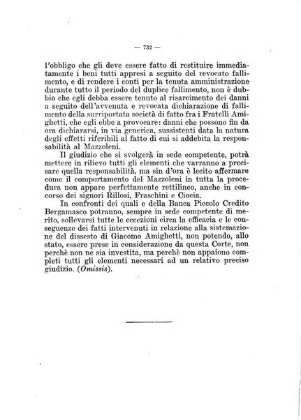 Il diritto fallimentare e delle società commerciali rivista di dottrina e giurisprudenza