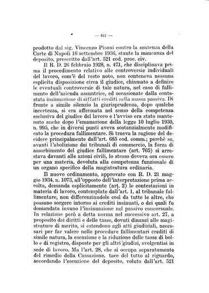 Il diritto fallimentare e delle società commerciali rivista di dottrina e giurisprudenza