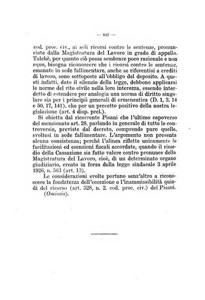 Il diritto fallimentare e delle società commerciali rivista di dottrina e giurisprudenza