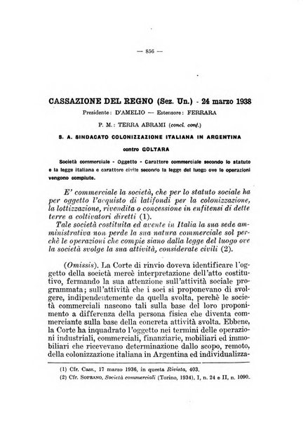 Il diritto fallimentare e delle società commerciali rivista di dottrina e giurisprudenza